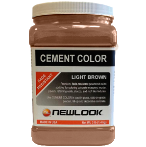 Concrete Color Program NewLook Cement Color – Integral Concrete Color Additive – NewLook Int